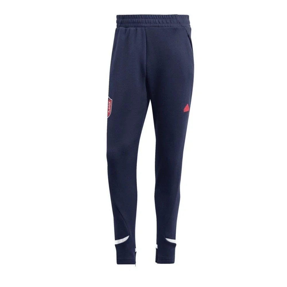 Adidas St. Louis City Soccer Club Men's Player Travel Pants Navy Size 3XL NWT